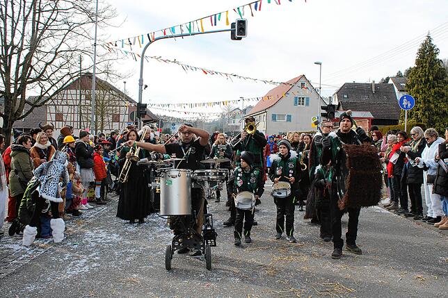 Bild 19: Bilder vom Narrentreffen in Winterspüren &ndash; Teil 2