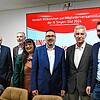 Der Vorstand der IG Singen Süd bei der Mitgliederversammlung (von links): Ali Satici, Thomas Schack, Kathrin Reihs, Dirk Oehle, Roland ...