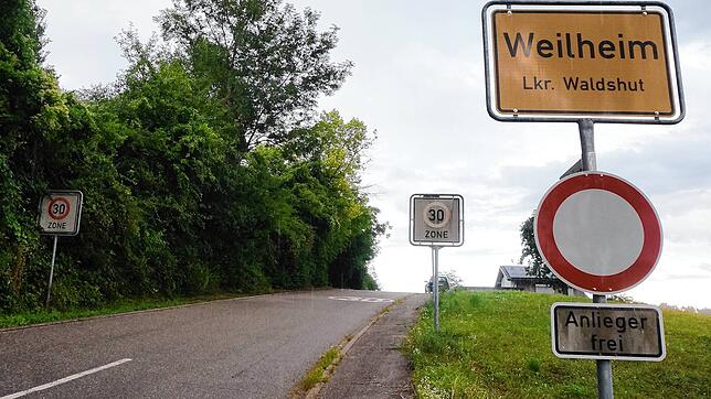 Der Blick in den Einfahrtsbereich der Straße Hofwiese. Foto: Ursula Freudig