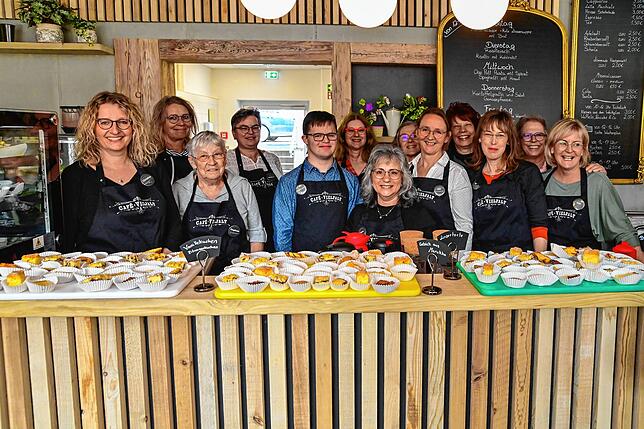 Das Team des Café „Vielfalt“ wird ab Anfang Mai das Inklusionscafé betreiben.