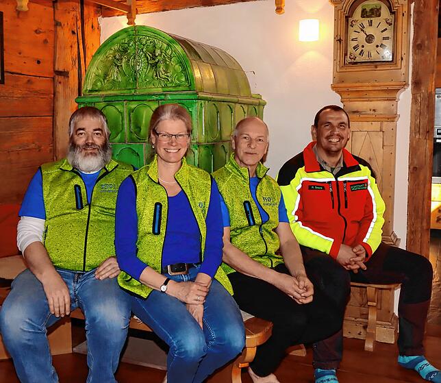 Jörg Westermann (von links), Silke Richter, Klaus Richter und Roland Brauner arbeiten im Organisationsteam für das große Fest zusammen. ...