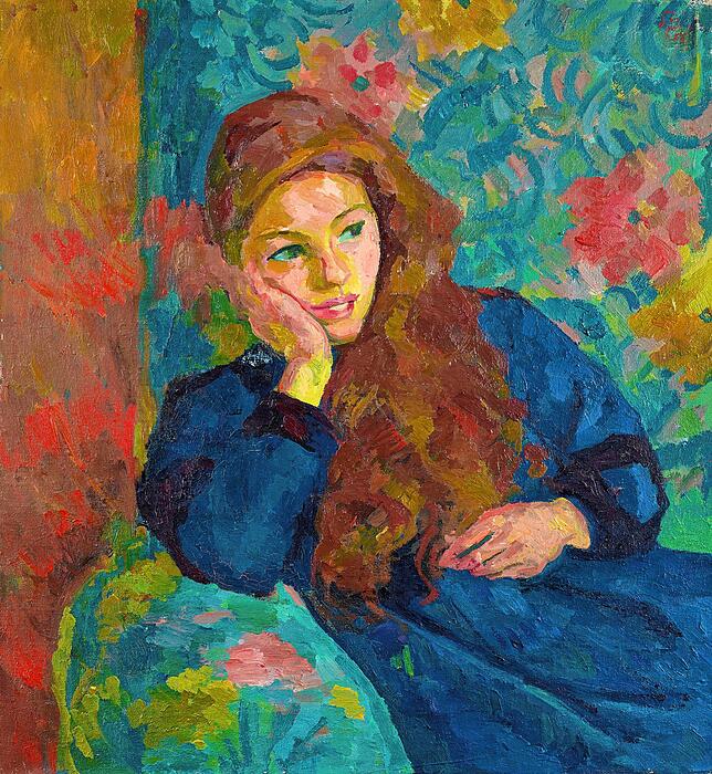 Giovanni Giacometti: Ottilia. 1913.