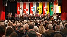 Ernteten viel Applaus von den Besuchern des Neujahrsempfangs: Der Musikverein Markelfingen umrahmte den Vormittag musikalisch.