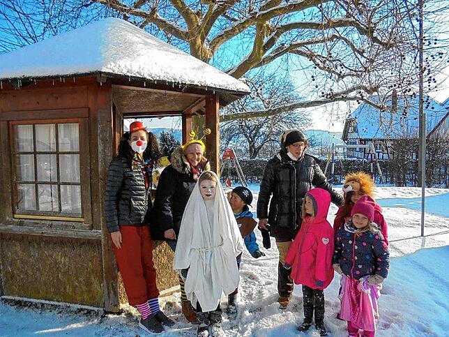 Bild 21: Hier gibt es Eindrücke vom Schmotzigen Donnerstag in den Überlinger Kindergärten