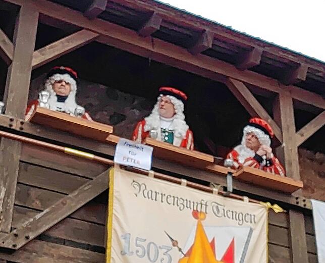Bild 4: Das Narrengericht in Tiengen hat getagt &ndash; hier sind die Bilder
