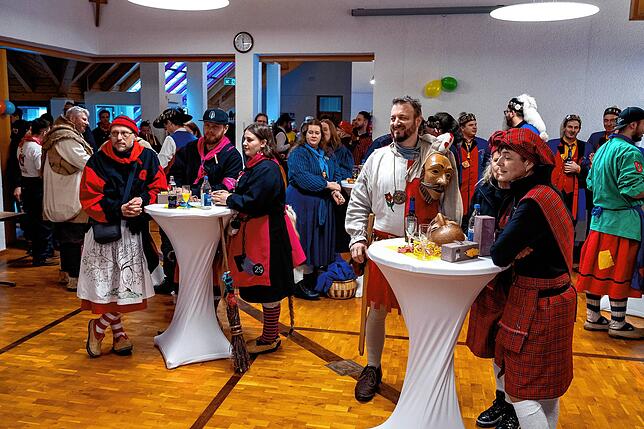 Bild 36: Grenzsteintreffen Brigachtal: So schön war‘s bei der Narrenmesser und dem Zunftmeisterempfang