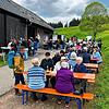 Christi Himmelfahrt ist als Vatertag in der Region ein Ausflugs-Muss. Hier der Hock in Gütenbach von 2024.