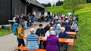 Christi Himmelfahrt ist als Vatertag in der Region ein Ausflugs-Muss. Hier der Hock in Gütenbach von 2024.