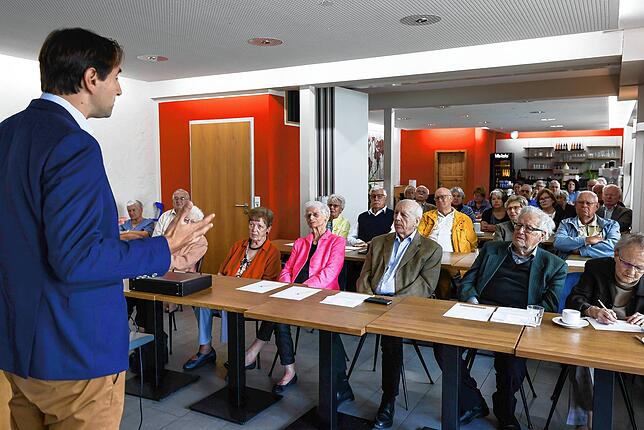 Andreas Jung zu Gast bei der CDU- Seniorenunion aus dem Bezirksverband Südbaden.