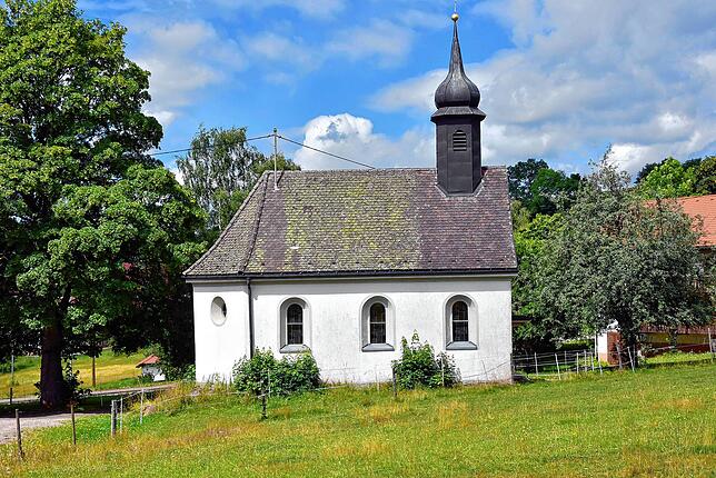 Die Kapelle zur Schmerzhaften Mutter Gottes in Wolpadingen.