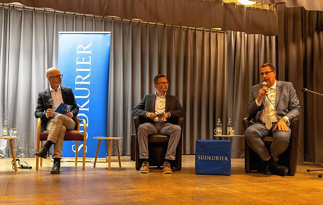 Bild 19: Alle Bilder der Veranstaltung und den KandidatInnen der SK-Podiumsdiskussion in Daisendorf