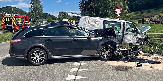 209 Menschen wurden 2024 bei Unfällen im Kanton Schaffhausen – wie hier in Neunkirch Anfang Juli – verletzt. SVP-Regierungsrätin ...