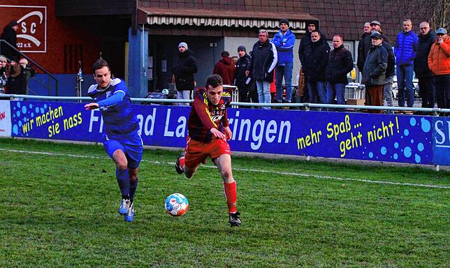 Bild 6: SC Lauchringen schafft noch den Ausgleich beim 1:1 gegen den SV Albbruck &ndash; und wir haben Bilder!