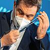 Markus Söder vor seinem Statement &ndash; kurz darauf gab er seinen Verzicht auf die Kanzlerkandidatur bekannt.