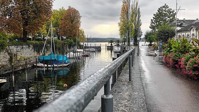 Hier am Mantelhafen war die Polizei am 14. Oktober im Einsatz &ndash; und nicht am Landungsplatz.