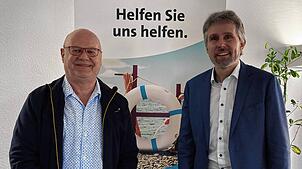 Werner Rombach und Jochen Link leiten den Weißen Ring im Schwarzwald-Baar-Kreis.