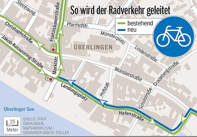 Bild 1: Doch keine Ampel: Wenn die Fahrradstraße kommt, sollen die Busse einen Umweg fahren