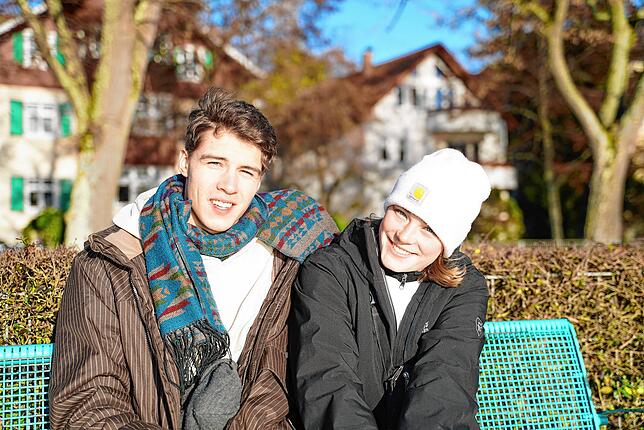 Elias Kux und Christina Sickert, 19, aus Leipzig