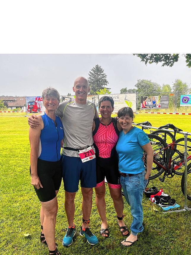 Bild 2: Der Triathlon in Lauchringen