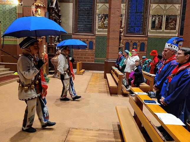 Bild 6: Ökumenische Narrenmesse in St. Peter & Paul Bonndorf