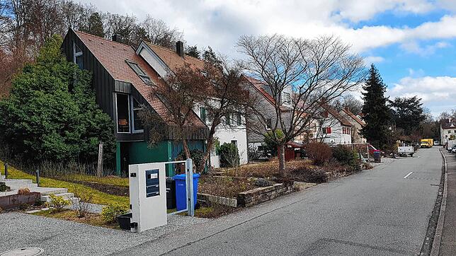 Auf dieser Straßenansicht zeigt sich, wie unterschiedlich die Häuser gestaltet wurden.