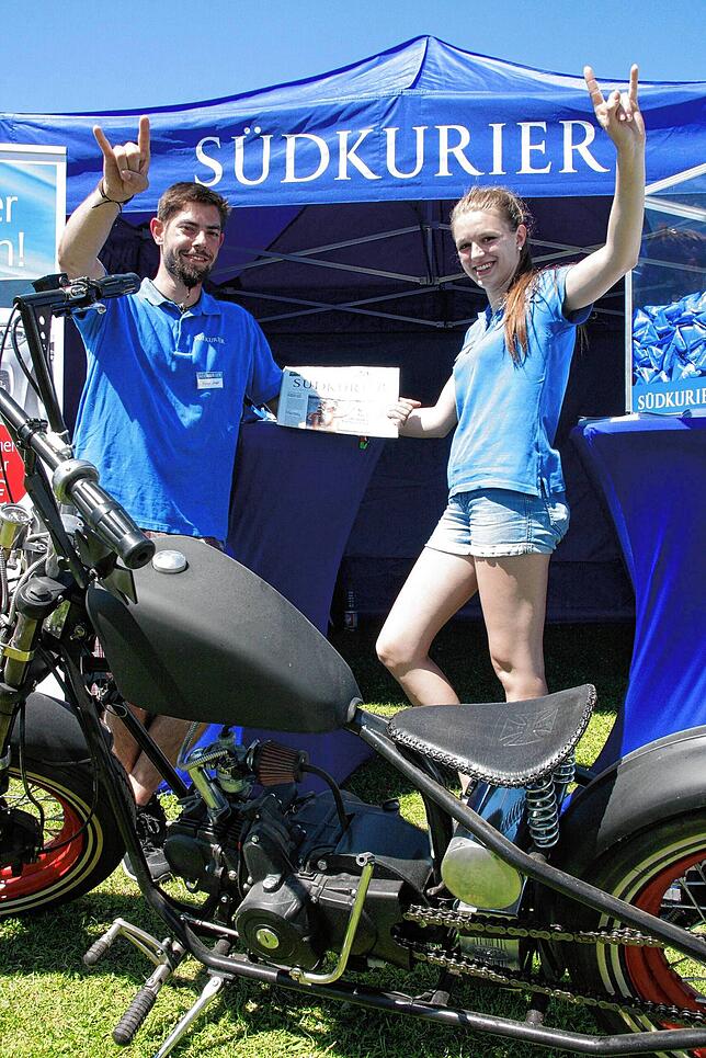Bild 5: Musik und Motorräder begeistern die Fans