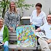 Die Organisatoren hoffen auf gutes Wetter beim Kulturufer: (von links) Regine Ankermann, Ines Weber, Cathrin Batzner und Daniel Schweizer.