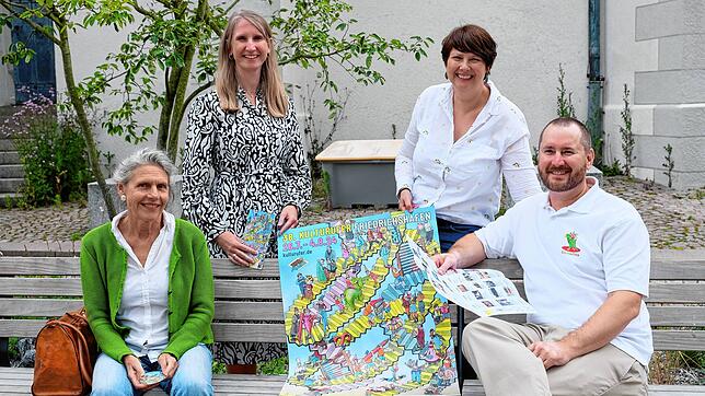 Die Organisatoren hoffen auf gutes Wetter beim Kulturufer: (von links) Regine Ankermann, Ines Weber, Cathrin Batzner und Daniel Schweizer.