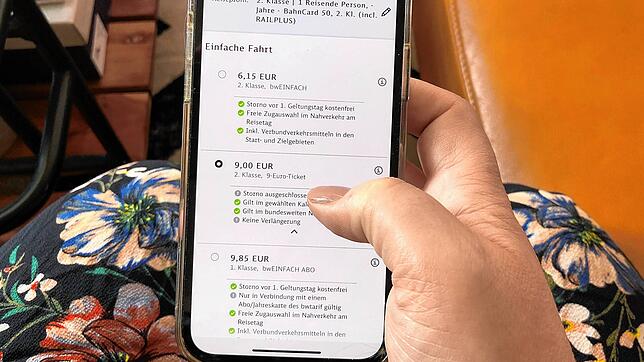 Bild : Neun-Euro-Ticket auch in der Gäubahn gültig