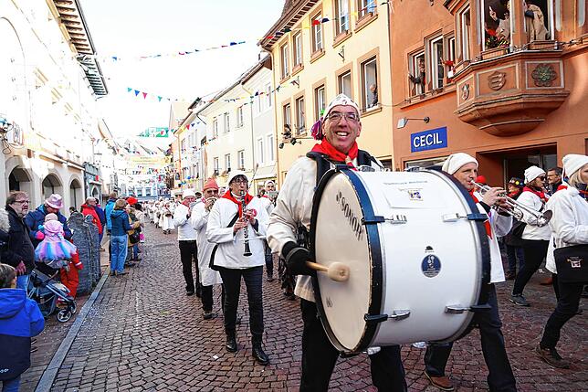 Bild 2: Bilder vom Umzug des Hochrhein Narrentreffens in Tiengen (Teil 4)