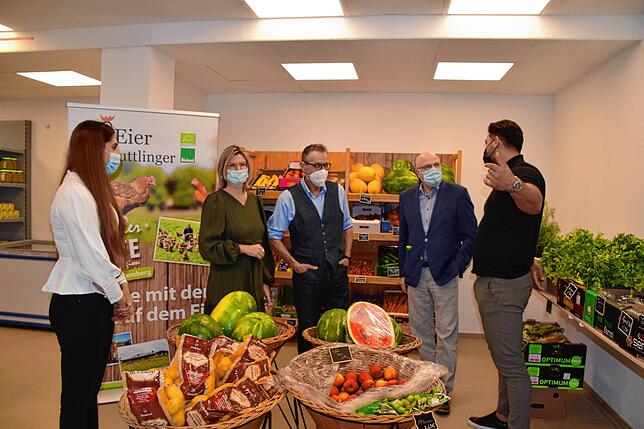 Obst und Gemüse kommen von der Insel Reichenau.