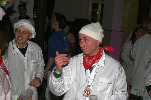 Bild 10: So war der Hemdglonkerball der Bad Dürrheimer Narrenzunft