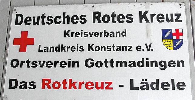 Wichtige Anlaufstelle im Gottmadinger Ortszentrum: Das Rotkreuzlädele.