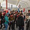 Solche Bilder darf es dieses Jahr bei der Jobs for Future-Messe nicht geben: Sch+ler und Aussteller dicht an dicht &ndash; das verbieten ...