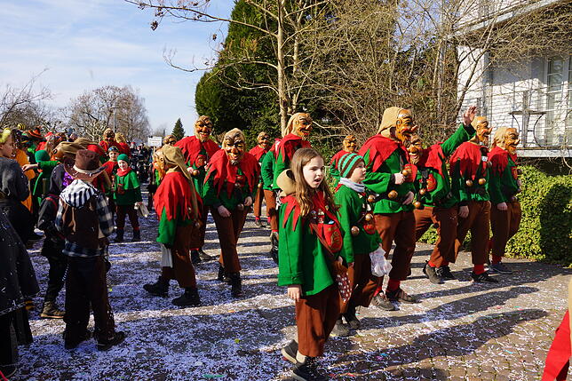Bild 36: Küssaberger Narrentreffen 2025: Rheinheim feiert Fasnacht