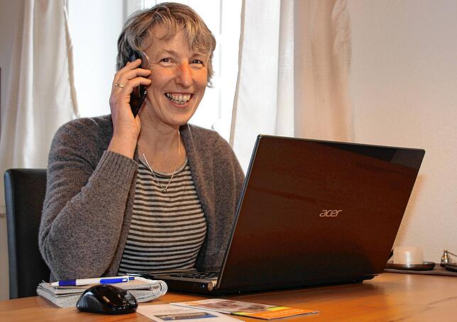 Sabine Mutschler aus Meßkirch-Heudorf leitet die Einsatzregion Nördlicher Bodensee-Heuberg des Dorfhelferinnenwerks Sölden.