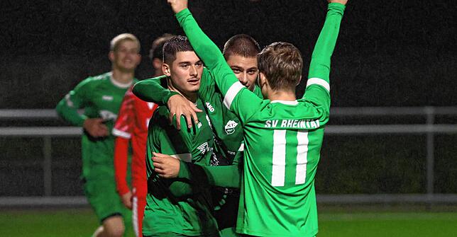 Bild 1: SV Rheintal schießt Bezirksligist SG Weilheim/Gurtweil mit 9:4 aus dem Pokal – und wir haben Fotos!
