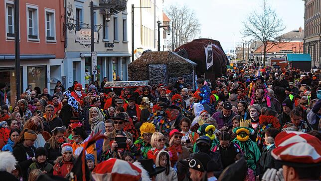 Bild 29: Jetzt geht&lsquo;s um die Wurst! Bilder vom Kaiserbrunnen am Rosenmontag