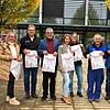 Das Orgateam Katharina Ulbrich, Michael Pätzholz, Ralf Baumert, Jessica Trombetta, Jasmin Herb, Christian Klett und Werner Niete (von ...