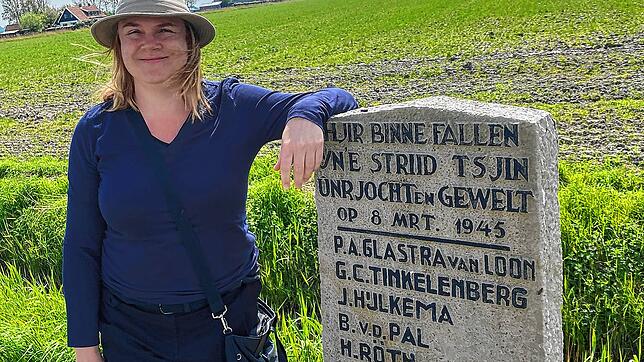 Saskia Hofstede hofft auf Hinweise zum früheren Leben ihres Großvaters, der von 1943 bis 1945 Zwangsarbeiter in Triberg war. Fotos: Hofstede