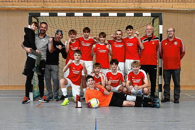 In der Landesliga souveräner Tabellenführer und in der Halle Bezirksmeister – die C-Junioren des SSC Donaueschingen.