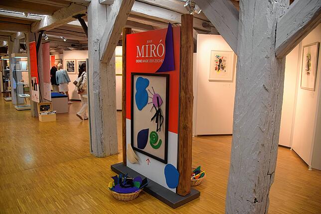 So sehen Bilder von Miró aus.