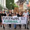 Die Europawahl stand bei der jüngsten &bdquo;Friday For Future&ldquo;-Demonstration in Bad Säckingen im Mittelpunkt. Organisiert wurde ...