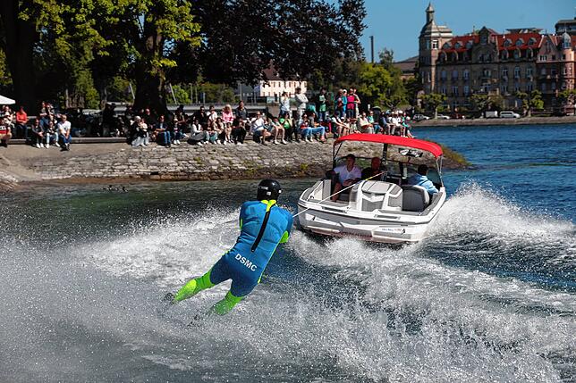 Bild 24: Spektakulär! Die besten Fotos der Wasserski-Show im Konstanzer Trichter