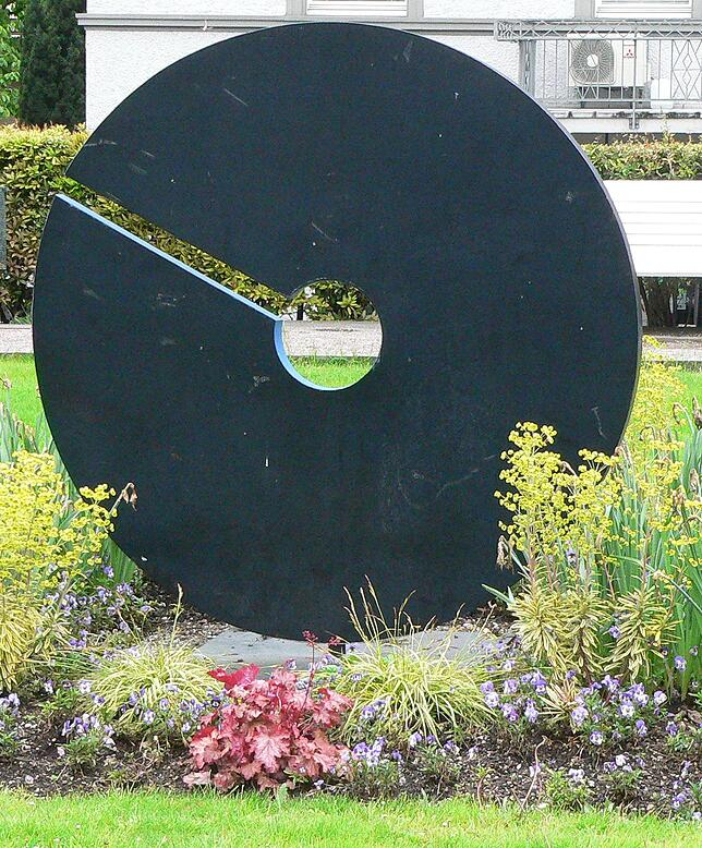 Im Schlossgarten in Tiengen.