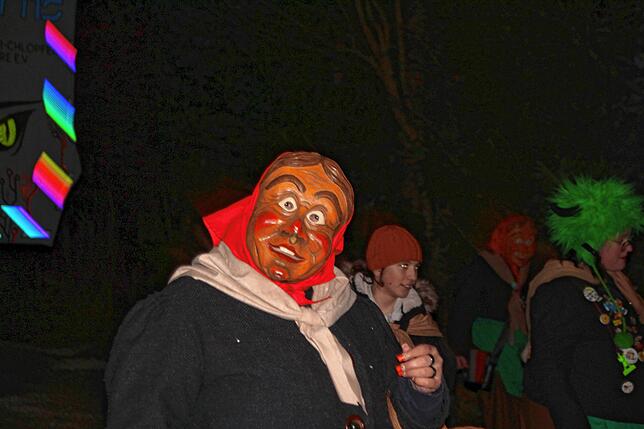 Bild 9: Bilder vom Nachtumzug beim Kleggau-Narrentreffen am Samstag