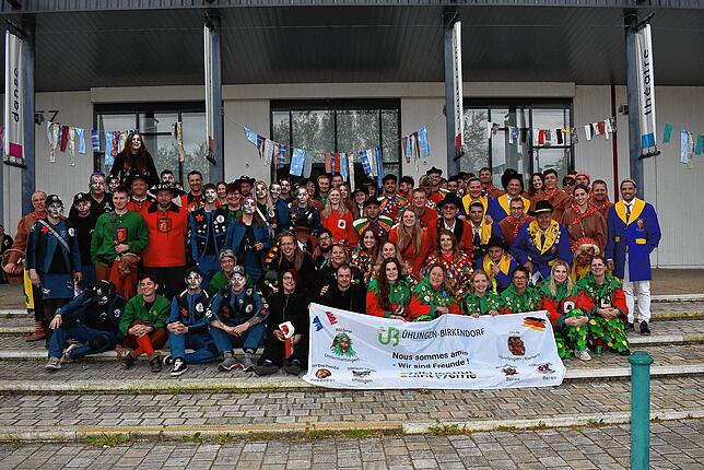 Vor der Heimreise stellten sich die Teilnehmer noch einmal gemeinsam für ein Gruppenbild auf.