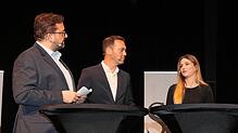 Äußerungen des CDU-Bundestagsabgeordneten Felix Schreiner (Mitte) bei der SÜDKURIER-Wahlarena am 20. Januar stießen auf Kritik. Diese ...