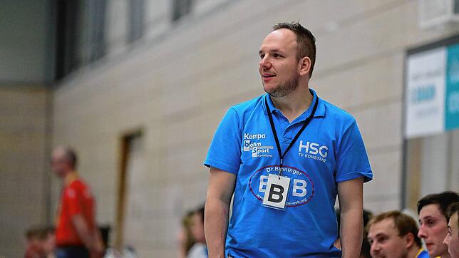 Matthias Stocker übernimmt nach der Saison die A-Jugend der HSG Konstanz.
