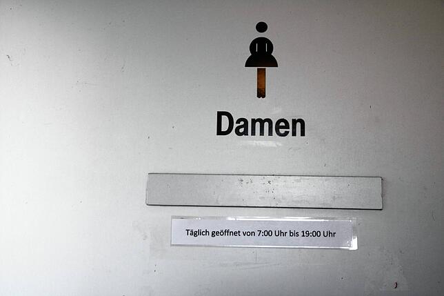 Die öffentlichen Toilette am Viehmarktplatz in Waldshut ist täglich von 7 bis 19 Uhr geöffnet.